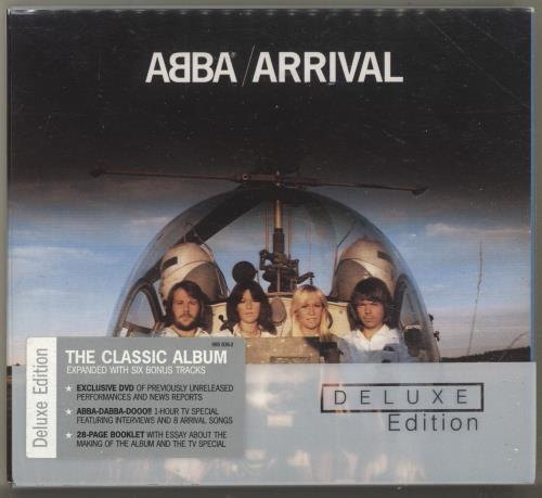 Abba Arrival - Deluxe Edition UK 2-disc CD/DVD set (652073)